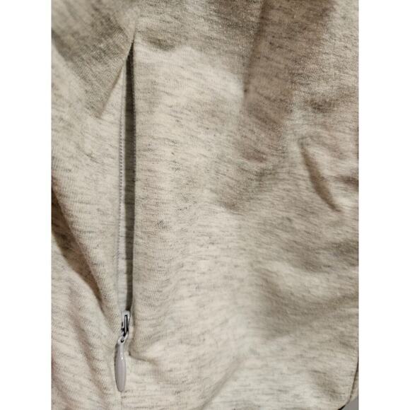 Athleta Sentry Anorak Hoodie Full Zip Thumbholes Drawstring Women's Large Cream - Picture 4 of 10